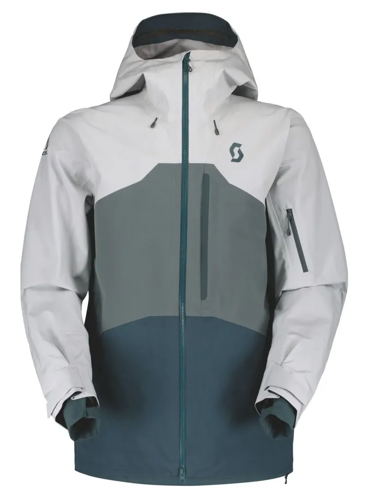 Куртка SCOTT VERTIC 3L light grey/grey green - M