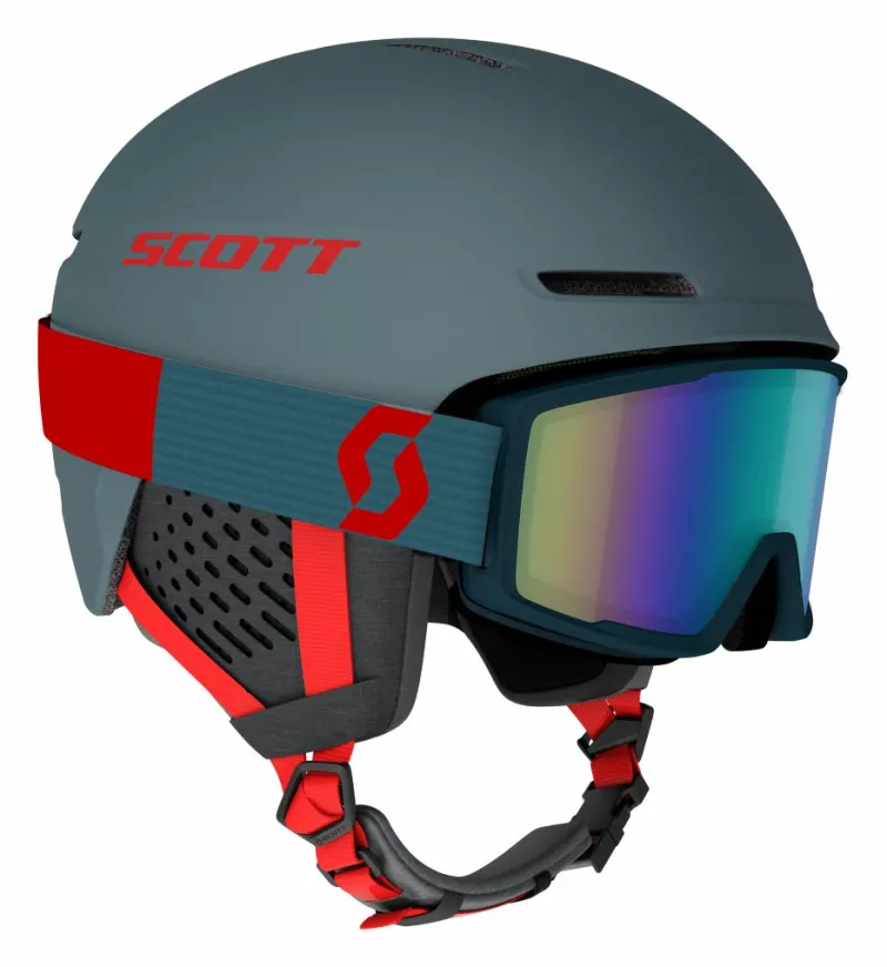 Горнолыжный шлем SCOTT TRACK + маска горнолыжная FACTOR PRO - S