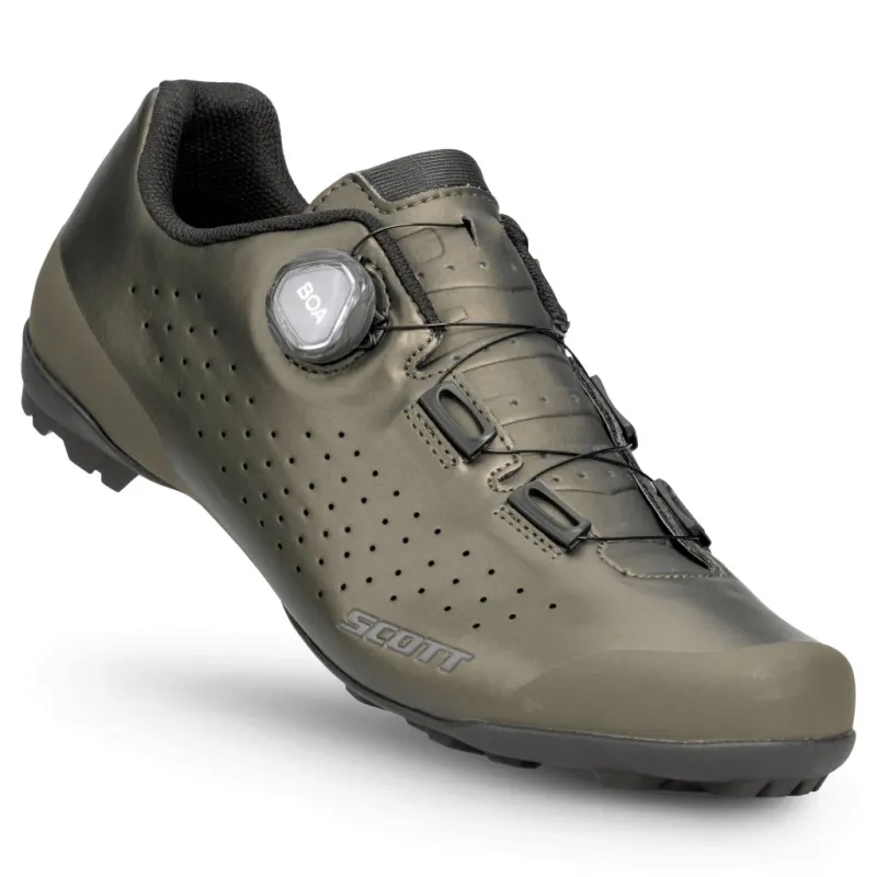 Велотуфлі SCOTT GRAVEL PRO metallic brown/black - 41.0