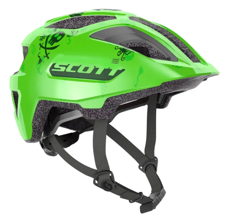 Шлем SCOTT SPUNTO JR fluo green - One Size