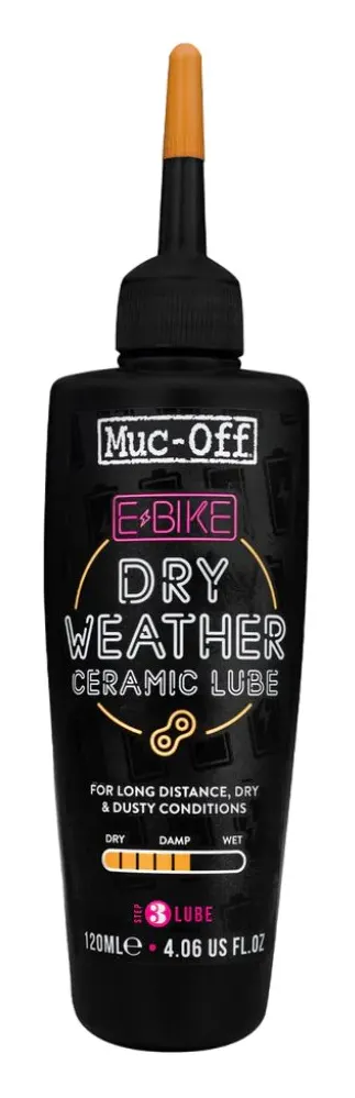 Смазка для цепи MUC-OFF E-bike DRY 120 ml