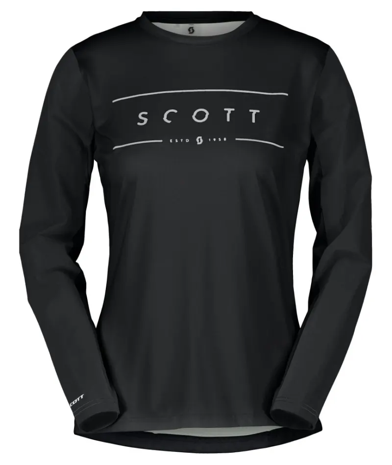 Джерсі SCOTT W TRAIL VERTIC black - XS