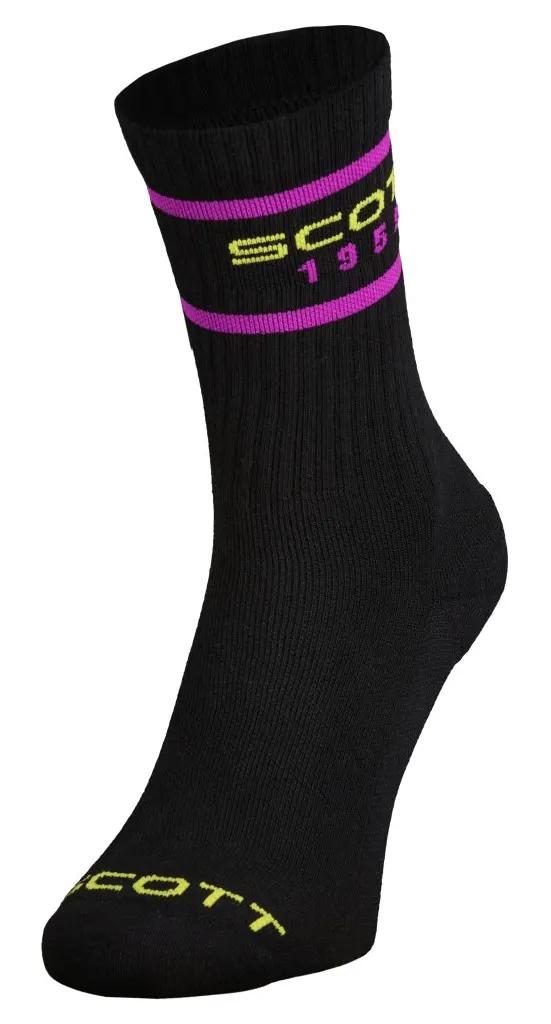 Шкарпетки SCOTT RETRO CASUAL CREW 3 пари black - 36-38