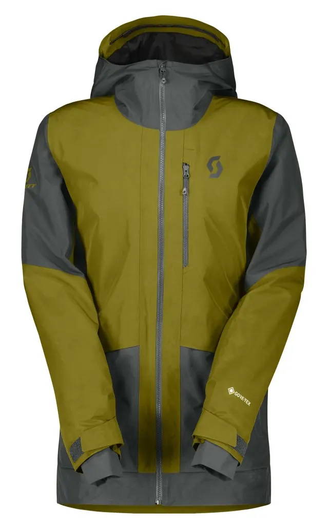 Куртка SCOTT VERTIC GTX 2L meadow green/shadow grey - XL