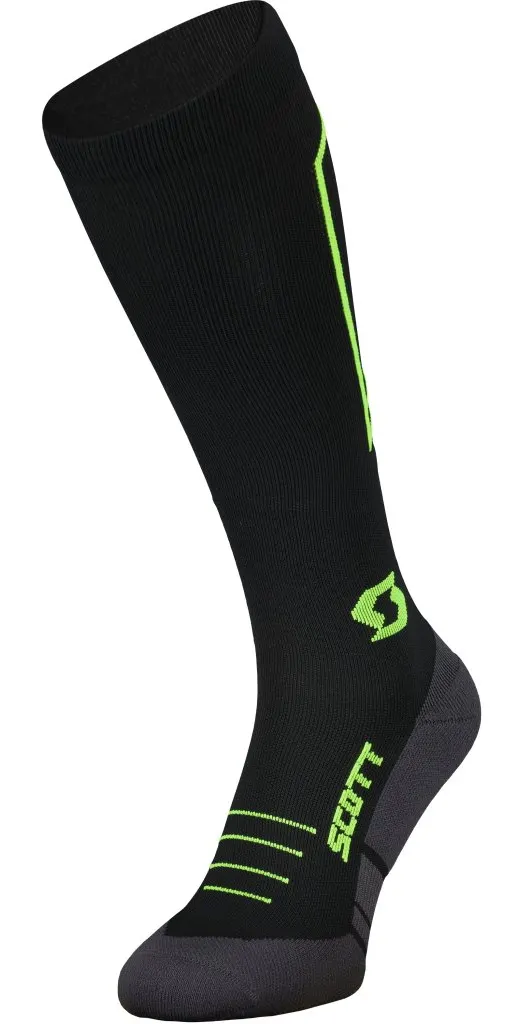Носки SCOTT RC COMPRESSION black/safety yellow - 45-47