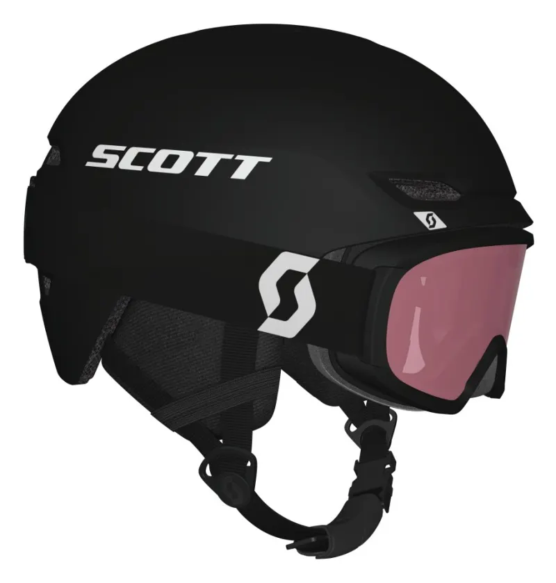 Гірськолижний шолом SCOTT KEEPER 2+маска гірськолижнаJR WITTY stealth black - S