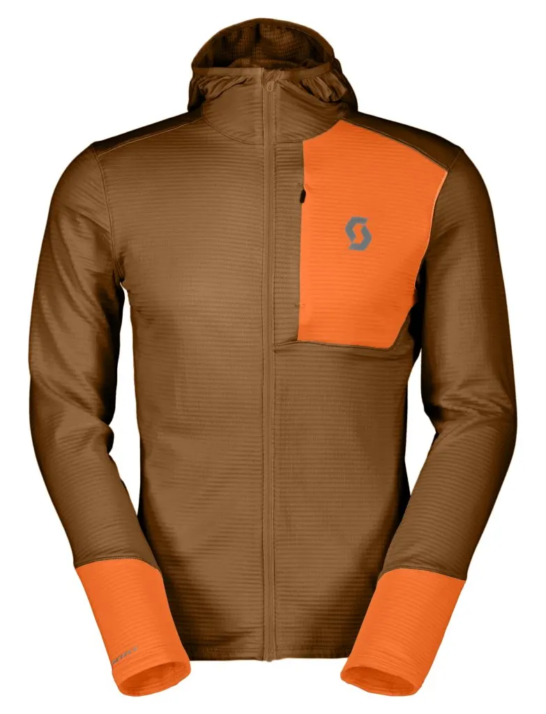 Кофта SCOTT DEFINED LIGHT bread brown/flash orange - L