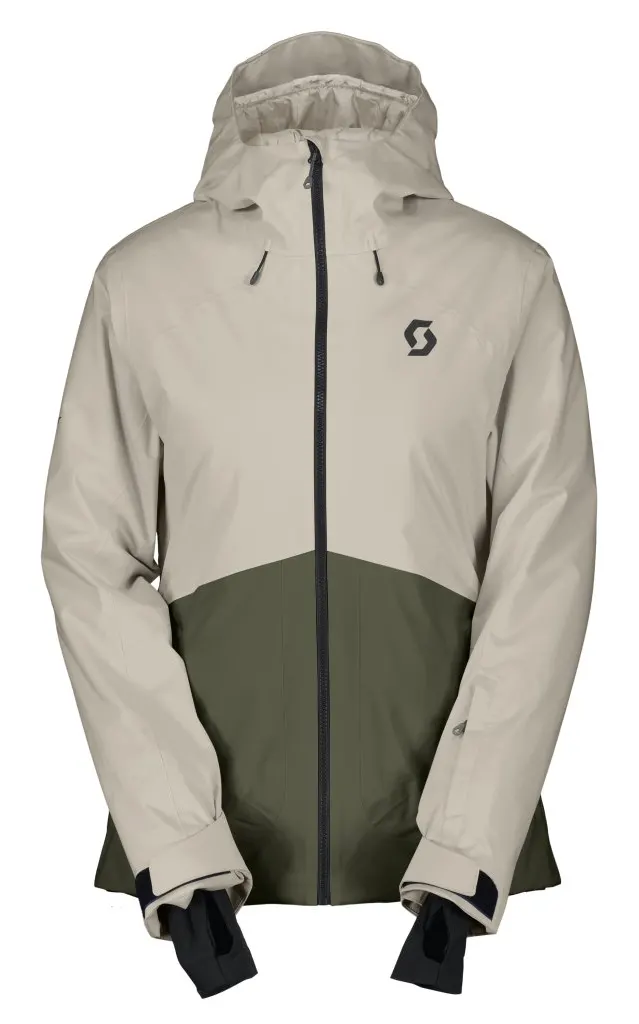 Куртка SCOTT W ULTIMATE DRYO 10 dust white/douglas green - S