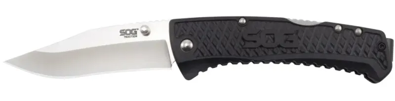 Ніж складаний SOG Traction Satin
