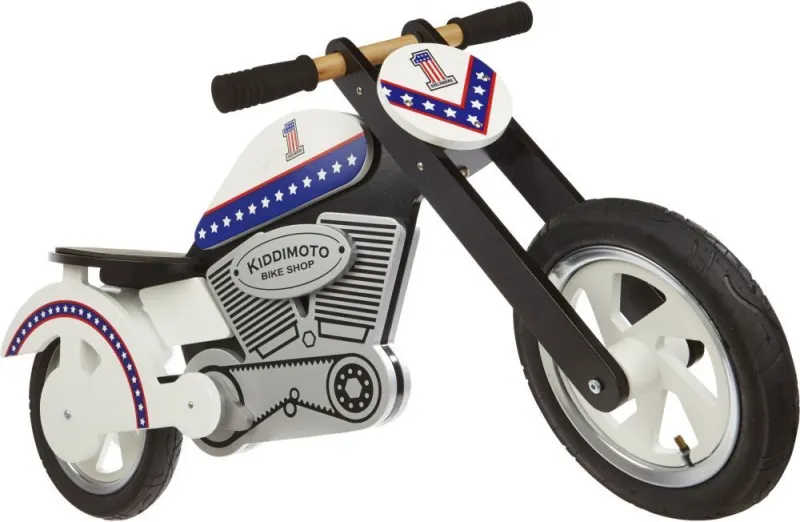 Біговел 12" Kiddy Moto Chopper Evel дерев'яний