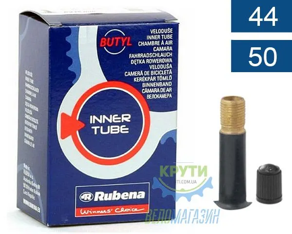 Камера 10" x 1.75 x 2" AV 35мм MITAS (RUBENA) Classic R07, BSC 0.9mm короб