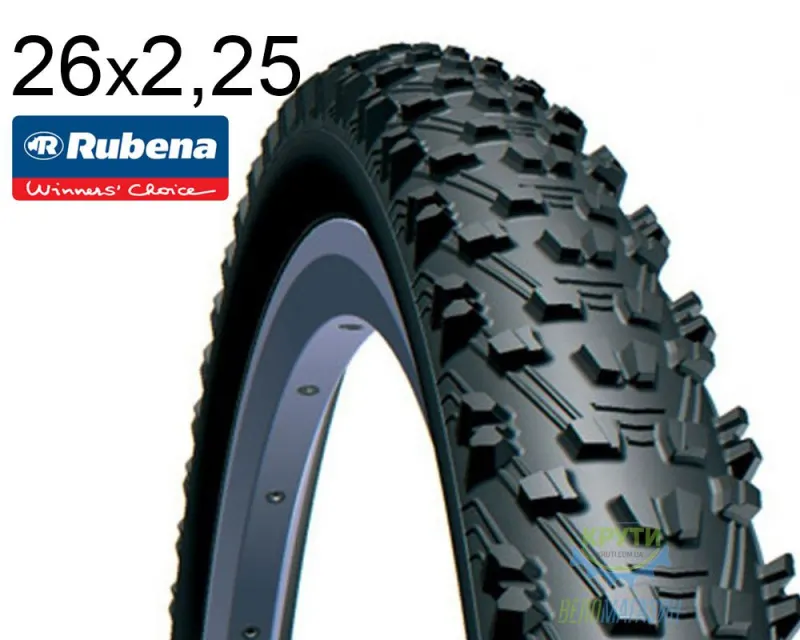 Покришка 26X2.25 (57X559) Mitas (Rubena) Charybdis V76 Classic, Чорна