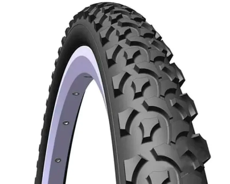 Покришка 24X1.75X2 (47-507) Mitas (Rubena) Rapid V36 Classic, Чорна