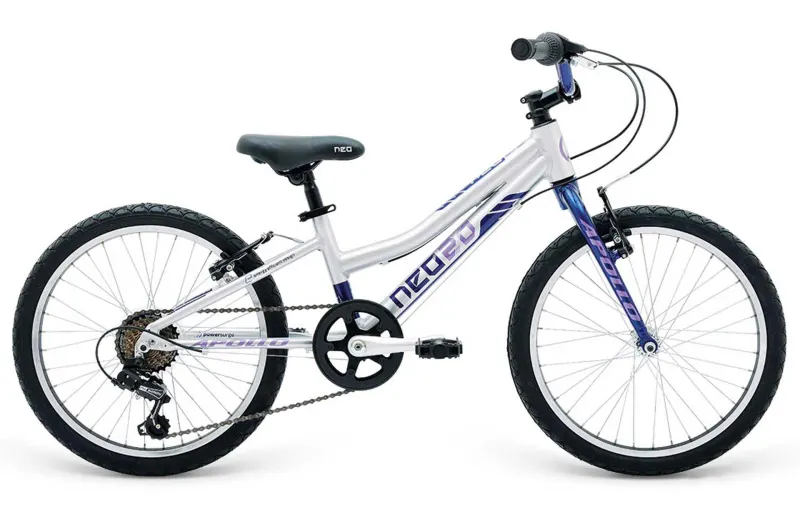 Велосипед 20" Apollo Neo 6s girls синій/бузковий 2020