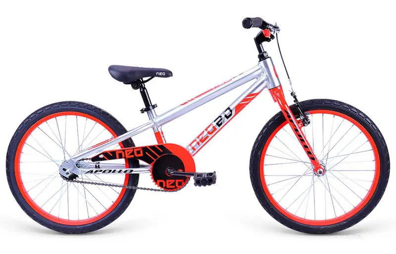 Велосипед 20" Apollo Neo boys червоний/чорний