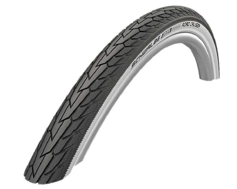 Покришка 26X1.75 (47-559) Schwalbe Road Cruiser K-Guard Active B/W Hs484 Green, 50 EPI