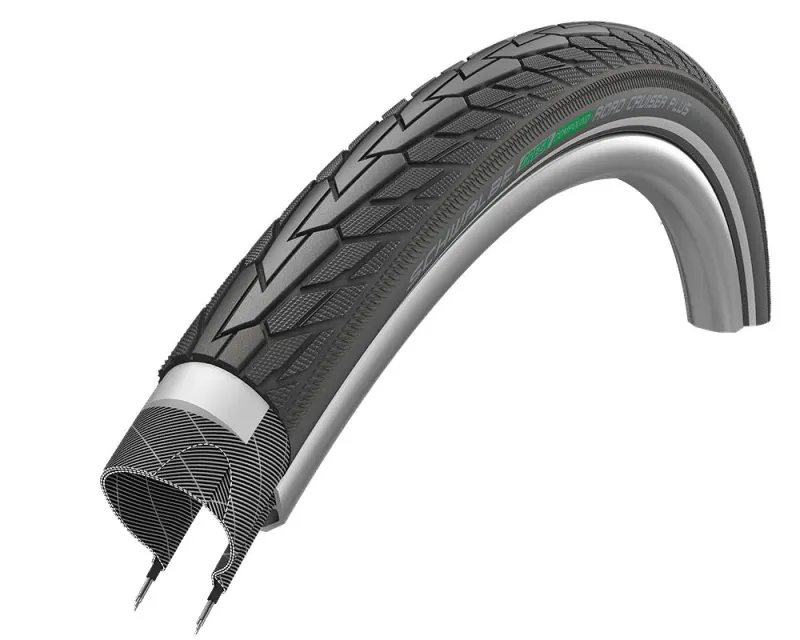 Покришка 26X1.75 (47-559) Schwalbe Road Cruiser Plus Punctureguard, Twinskin B/B+RT  Hs484 Green 50 EPI