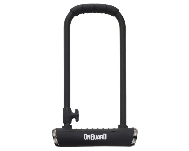 Замок U-образный Onguard Pitbull LS размер скобы 115x292мм, толщина 14мм. 4 ключа + 1 с подсветкой, черный