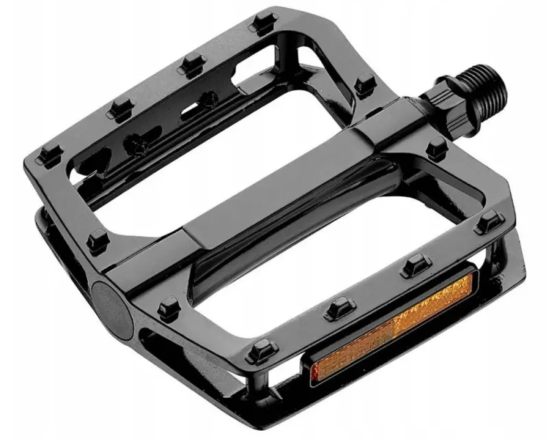 Педали VP VPE-527 9/16" х20Т, ось Steel, 410гр (ср.) черная