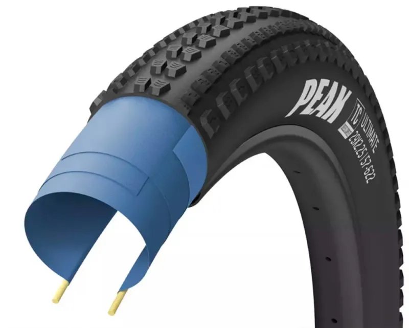Покрышка 29X2.25 (57-622) Goodyear Peak Tubeless Complete, Folding, Black, 120Tpi