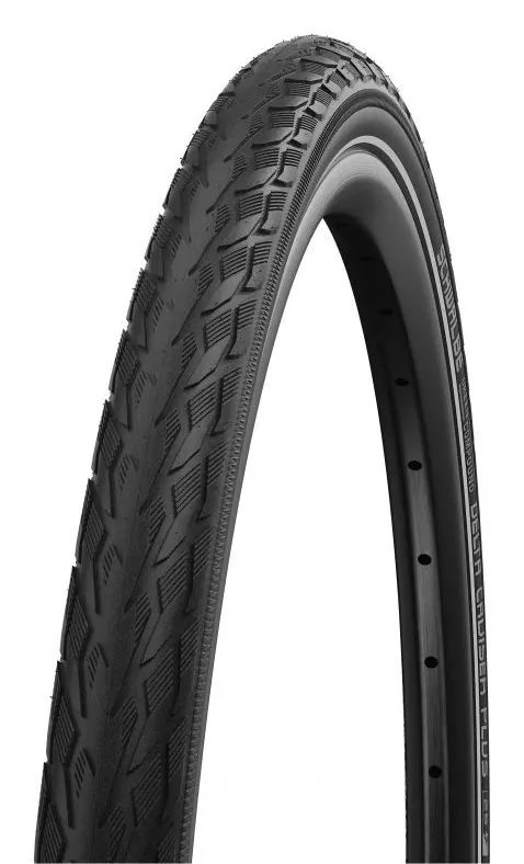 Покрышка 28X2.00 (50-622) Schwalbe Delta Cruiser Plus Punctureguard, Twinskin B/B+RT Hs431 Green Compound, 50 EPI