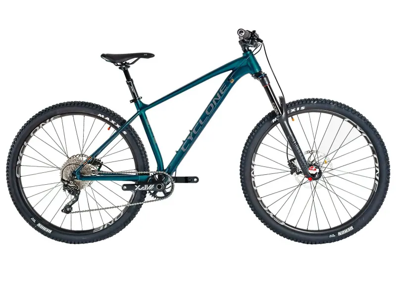Велосипед 29" Cyclone SLX-PRO trail S 410 мм Зеленый мат 2024
