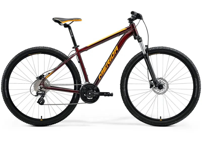 Велосипед 29" Merida BIG.NINE 15 (2023) рама - S 15 Red/Orange