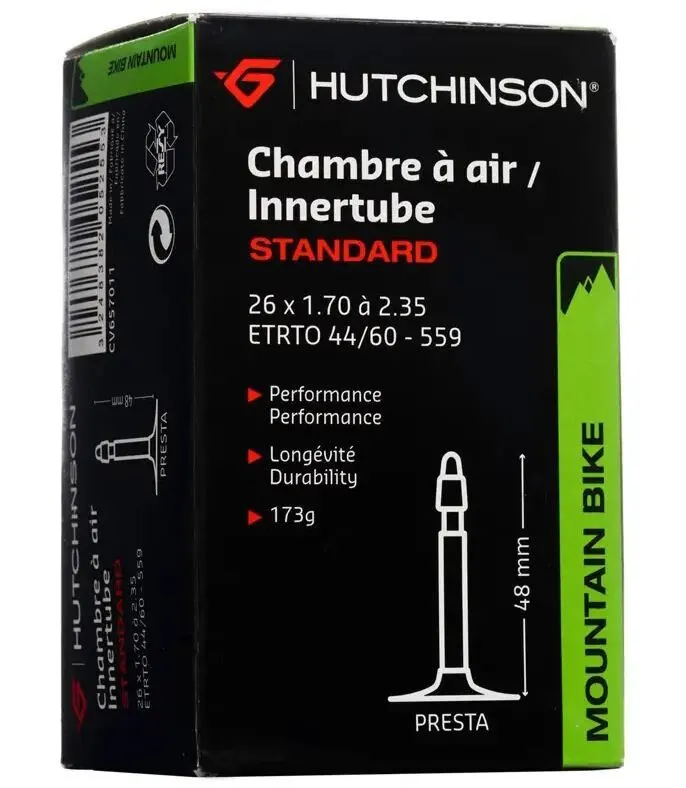 Камера HUTCHINSON CH 27,5X1,70/2,35 FV 48 MM ST