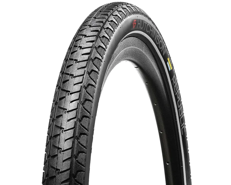 Покрышка 700x50 Hutchinson REPUBLIC EBIKE50 TT Reflex 66TPI skinwall Infinity black/reflex