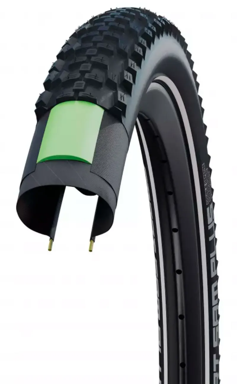 Покрышка 29x2.10 (54-622) Schwalbe SMART SAM PLUS Perf, DD, GreenGuard HS624 ADDIX 67EPI 31B