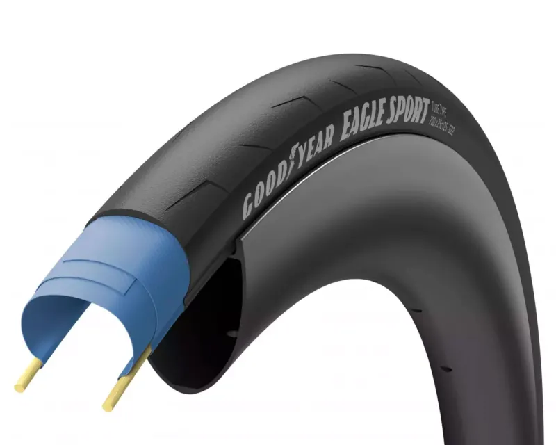 Покрышка 700x28 (28-622) GoodYear Eagle Sport Tube Type Wire Black, 60tpi