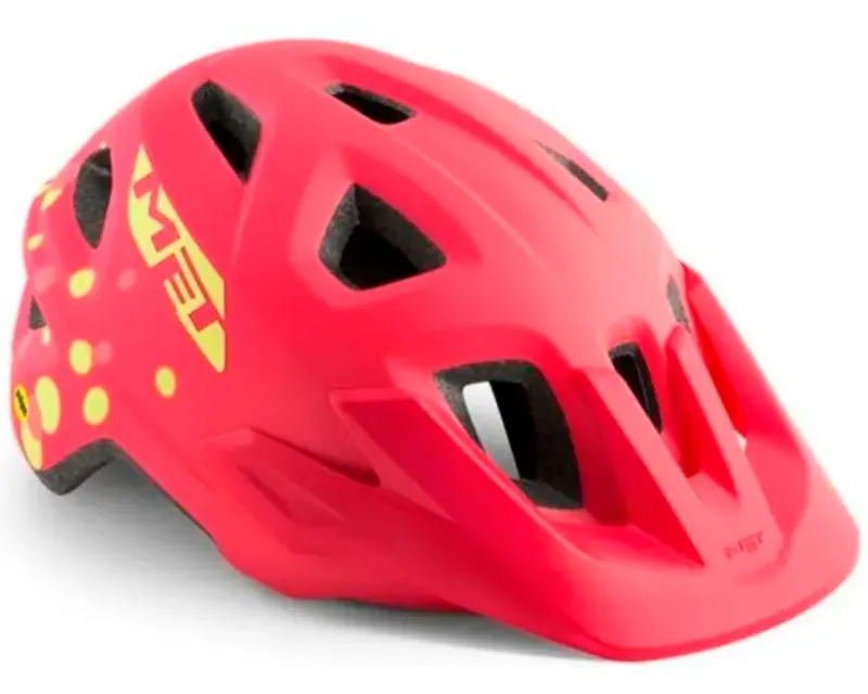 Шлем MET Eldar MIPS Coral Pink Polka Dots | Matt UN (52-57)