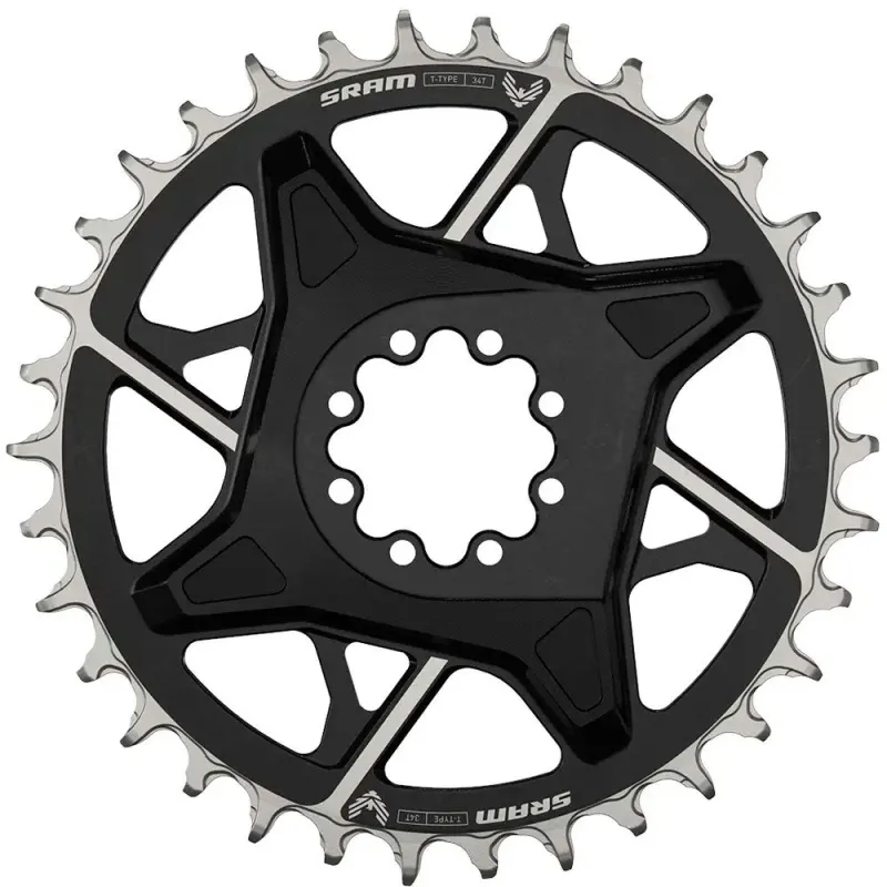 Зірка SRAM T-TYPE 34T Direct Mount 3mm Offset Eagle (including 8 bolts) Black - X0 D1