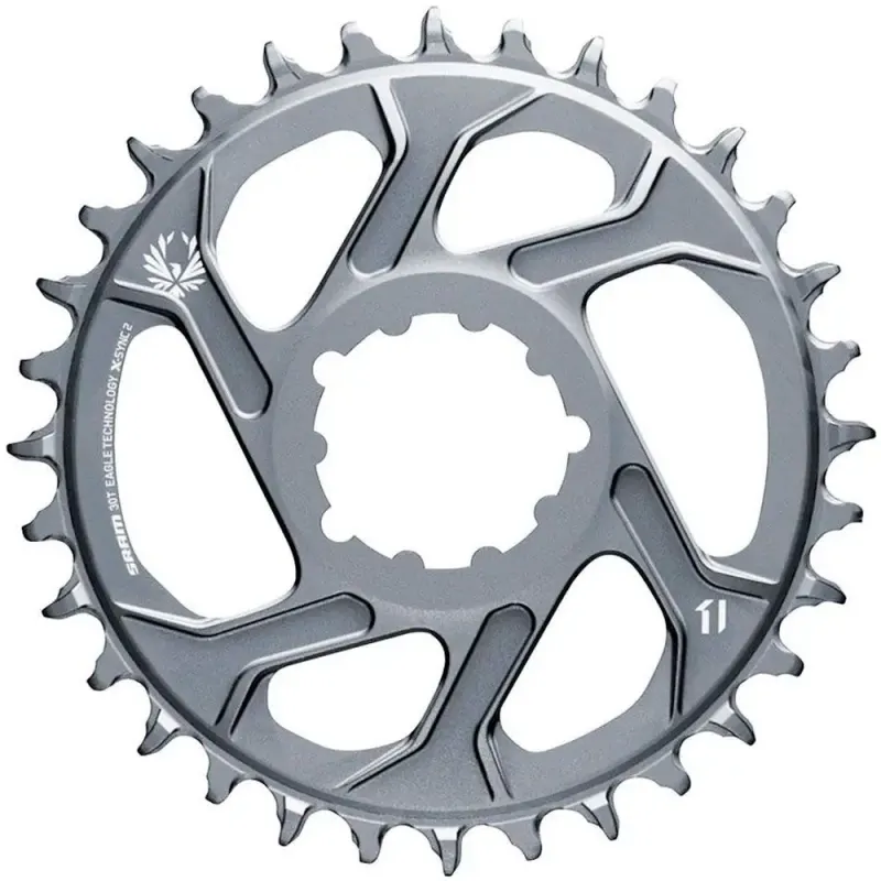 Звезда SRAM X-SYNC 2 30T Direct Mount 4mm Offset Eagle Lunar/Polar Grey