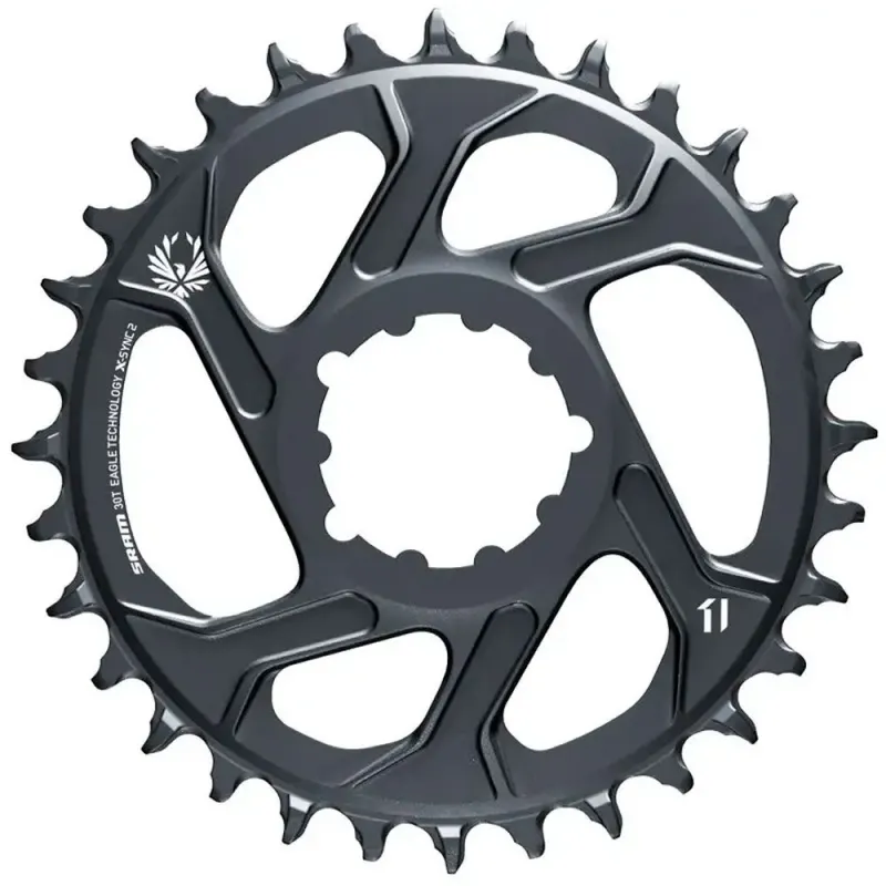 Звезда SRAM X-SYNC 2 30T Direct Mount 6mm Offset Eagle Lunar Grey