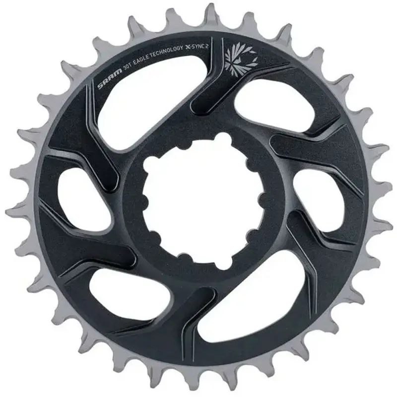 Звезда SRAM X-SYNC 2 30T Direct Mount 6mm Offset Eagle Lunar/Polar Grey