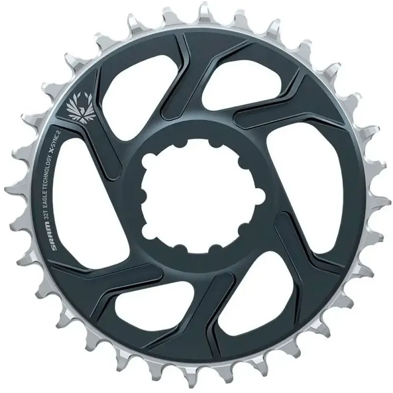 Звезда SRAM X-SYNC 2 32T Direct Mount 6mm Offset Eagle Lunar/Polar Grey