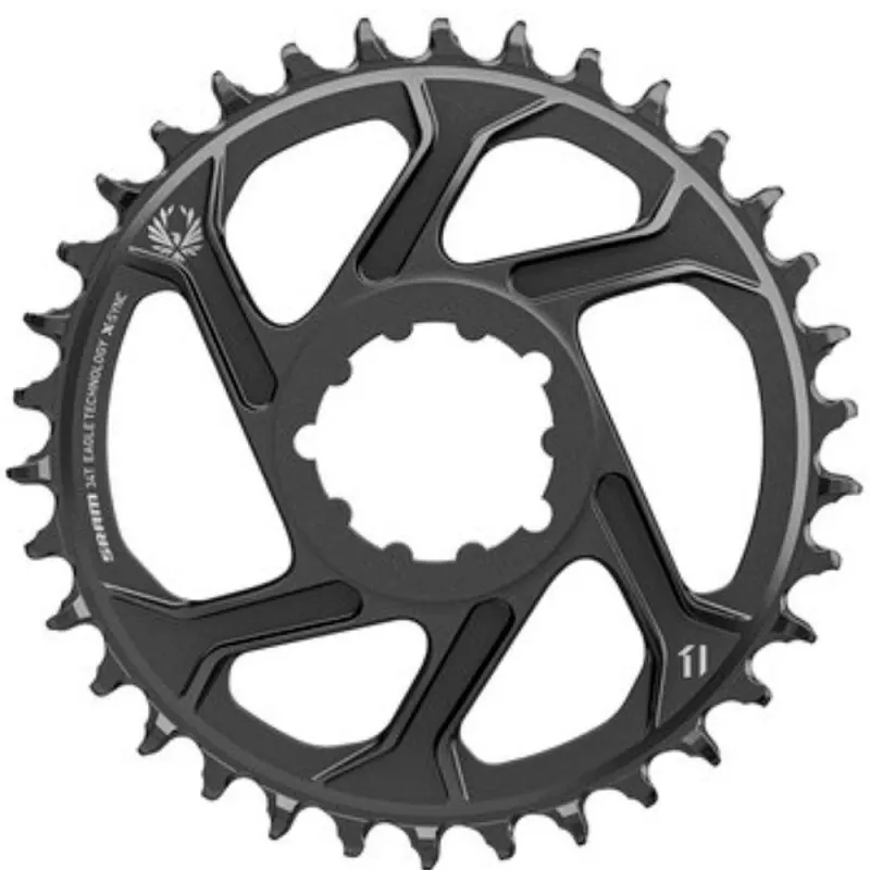 Звезда SRAM X-SYNC EAGLE 34T DM 6 OFFSET BLK