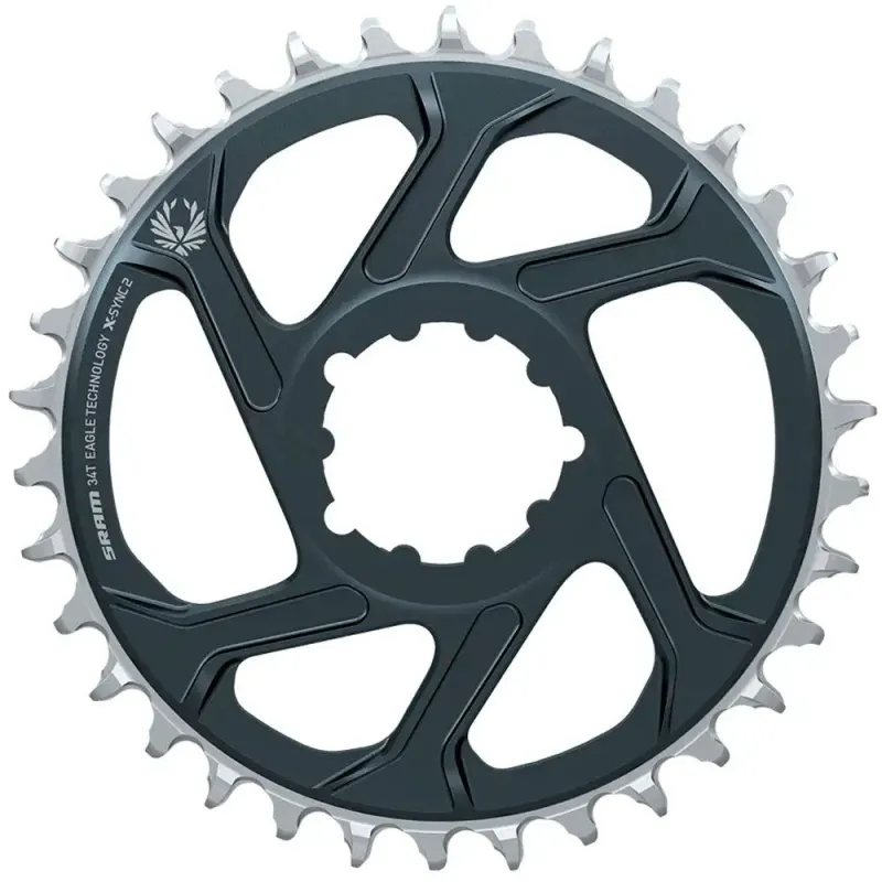 Звезда SRAM X-SYNC 2 34T Direct Mount 6mm Offset Eagle Lunar/Polar Grey
