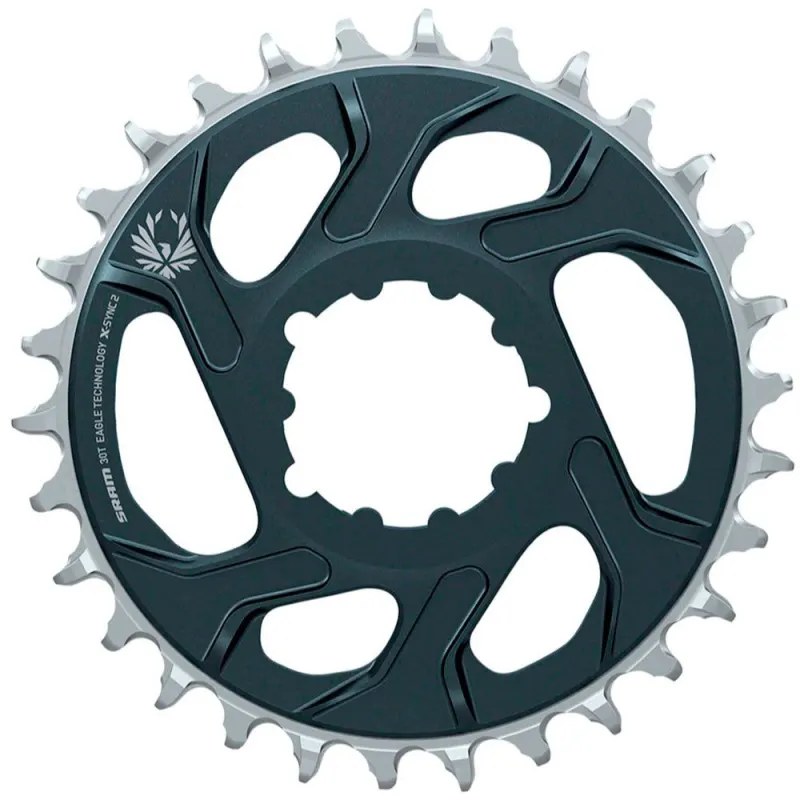 Звезда SRAM X-SYNC 2 36T Direct Mount 6mm Offset Eagle Lunar/Polar Grey