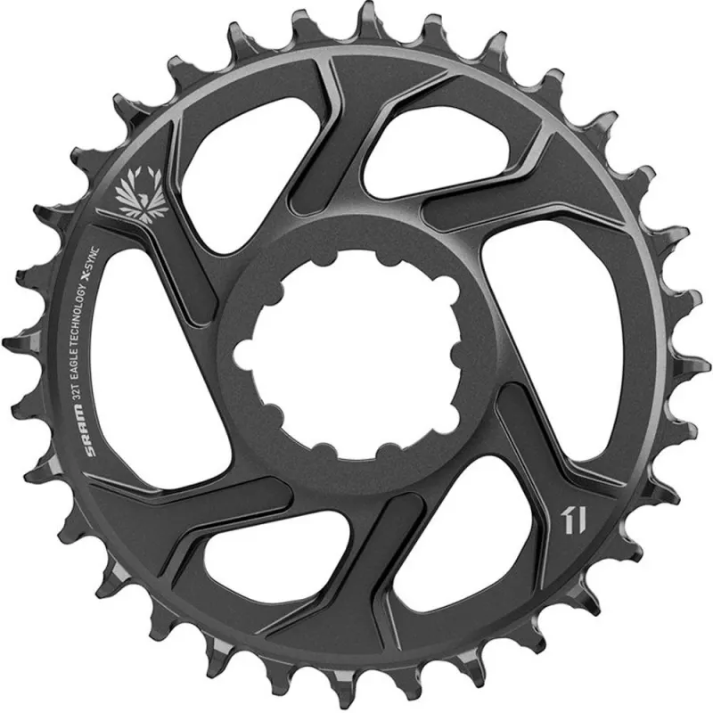 Звезда SRAM X-SYNC CR X-SYNC EAGLE CF 32T DM 6 OFF BLK