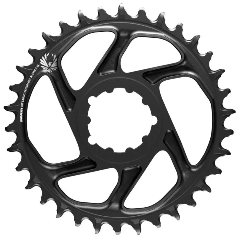 Звезда SRAM CR X-SYNC SL EAGLE 34T DM 6 OFFSET BLK