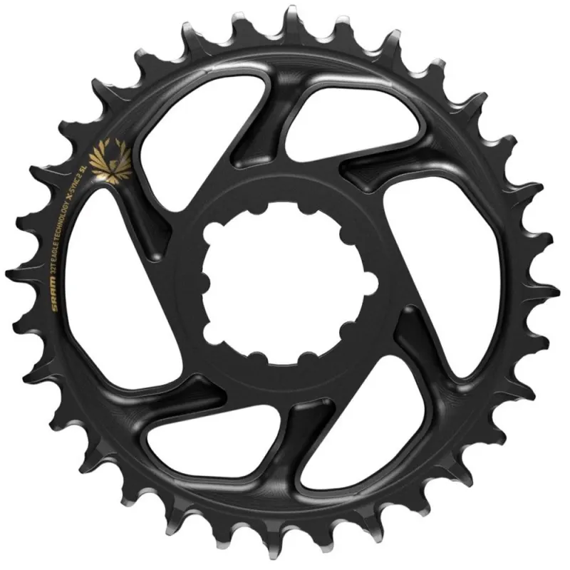 Звезда SRAM CR X-SYNC SL EAGLE 34T DM 6 OFFSET GLD