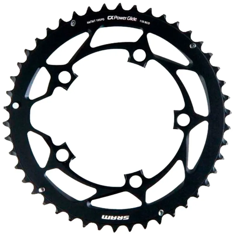 Звезда POWERGLIDE CRING ROAD 46T 10S 110 AL4 BLK L-PIN GXP