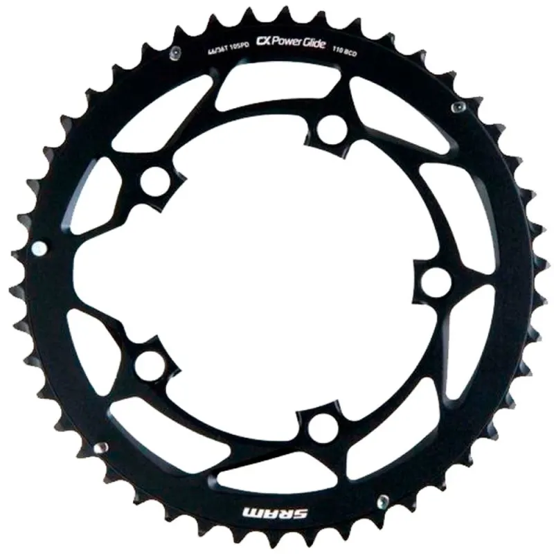 Зірка POWERGLIDE CRING ROAD 46T 10S 110 AL4BLK S-PIN BB30