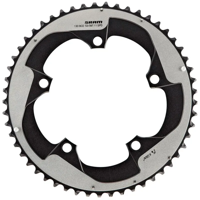 Зірка SRAM X-Glide CRING ROAD 53TYAW 10S NHB 130 AL5 FLGRY
