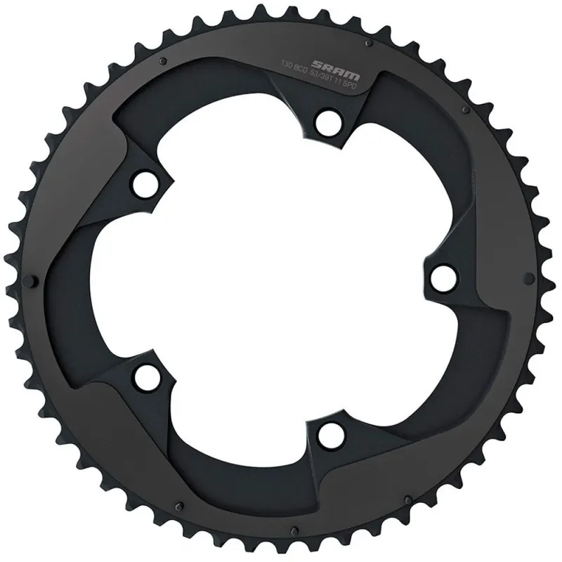 Звезда SRAM X-Glide CRING ROAD RED 11S 53T 130 AL5 BTBLK 2PN