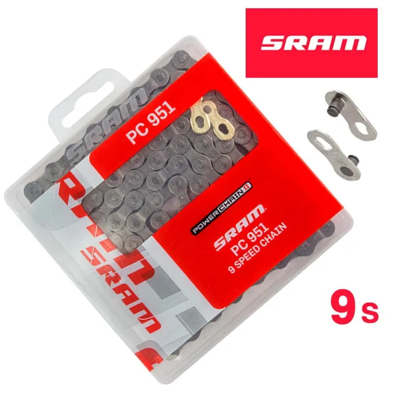 Цепь SRAM PC951 114лнк. 9шв. 1шт
