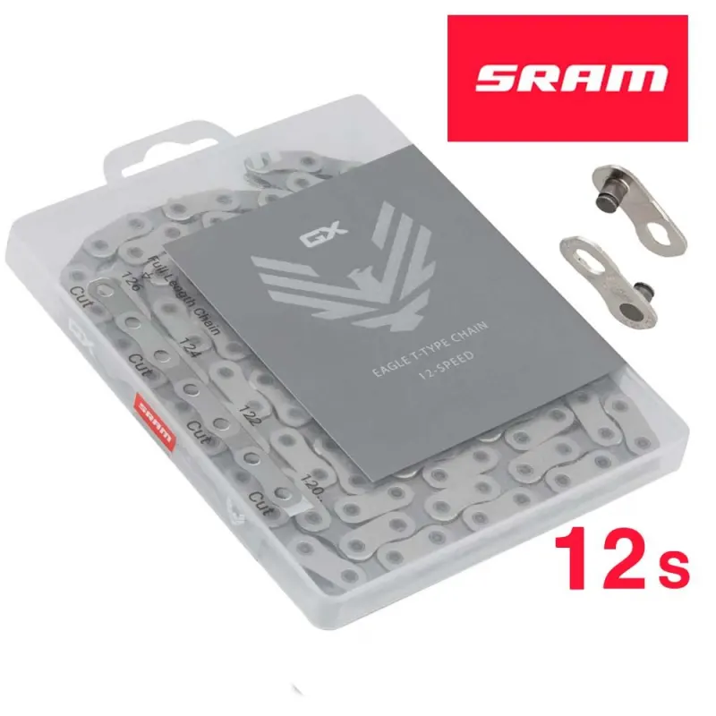 Цепь SRAM GX T-TYPE EAGLE 126лнк. Серебряный 12шв. 1шт NEW