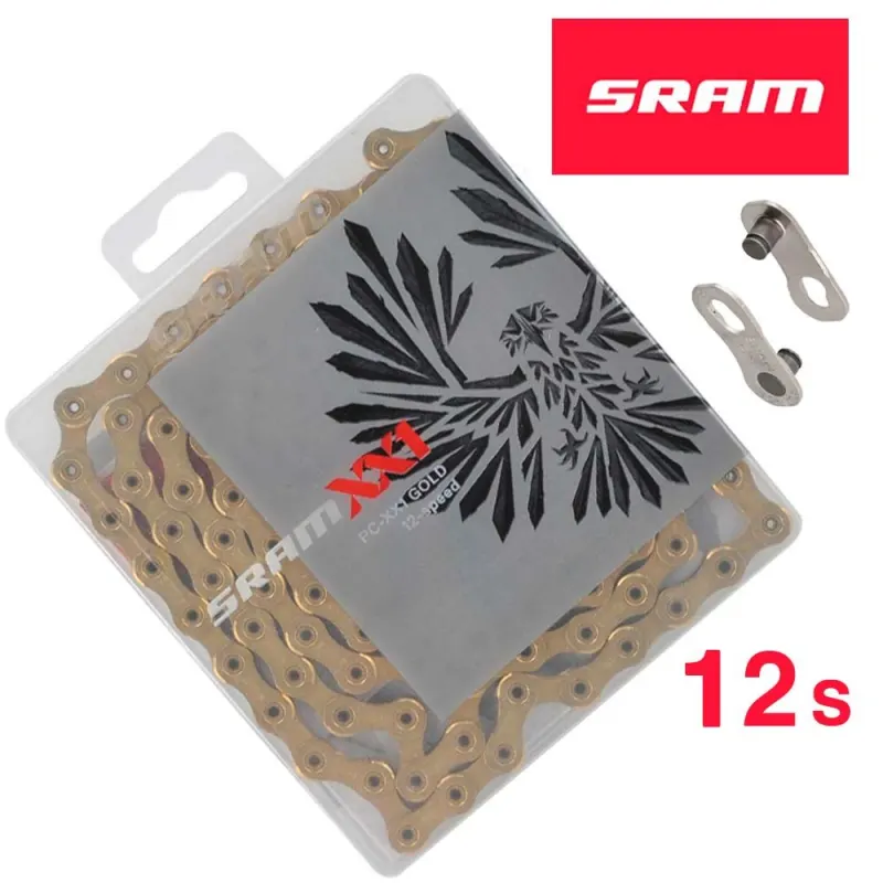 Ланцюг SRAM XX1 CN PCXX1 EAGLE GLD 126L PWR.LCK 12S 1PCS